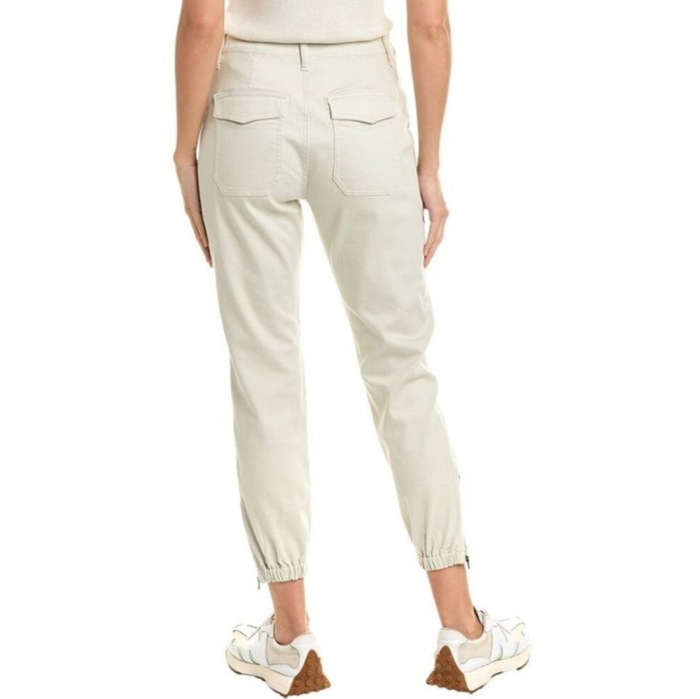 CAbi Compass Chore Utility Pant Size 6 Oyster Neutral Jogger Ankle Zip Pants - Picture 4 of 11